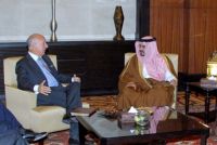 NATO Deputy Secretary General Ambassador Minuto Rizzo meets Crown Prince of Bahrain. 6th September 2007